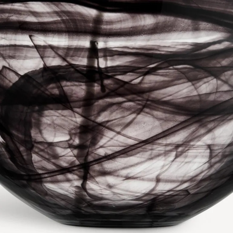 Contrast skål 35 cm svart/svart