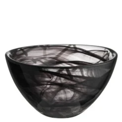 Contrast skål 16 cm svart/svart
