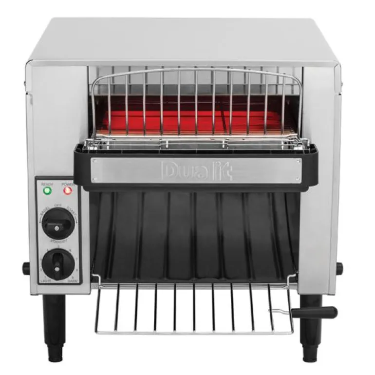 Conveyor brødrister svart