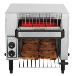 Conveyor brødrister svart