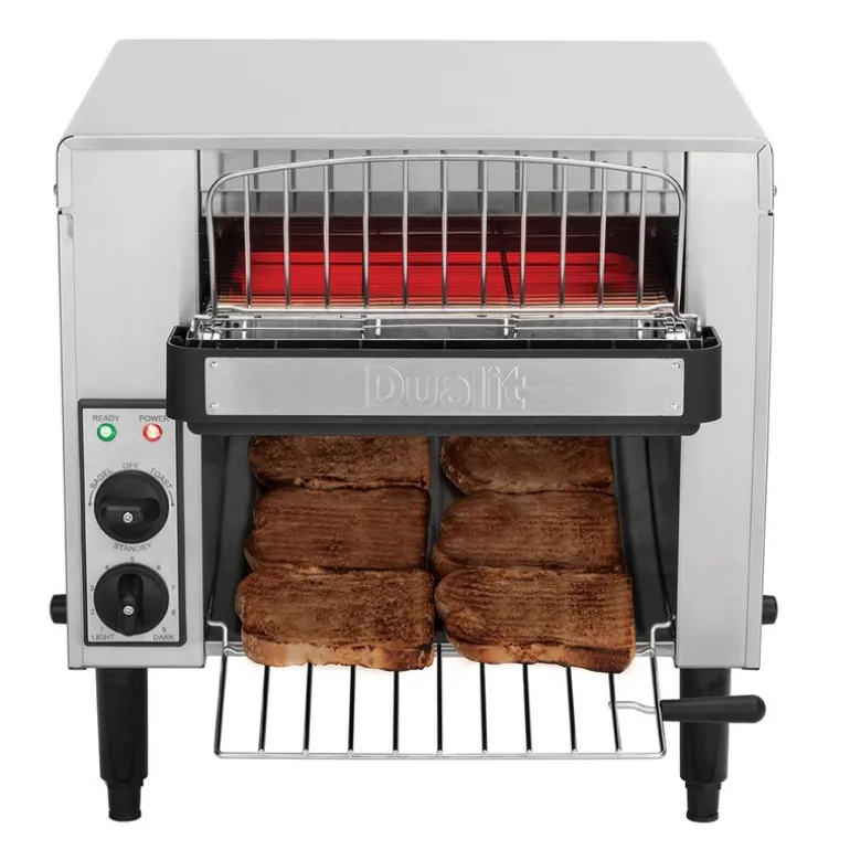 Conveyor brødrister svart