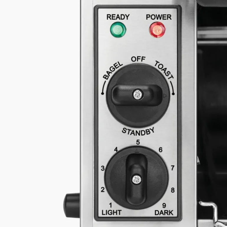 Conveyor brødrister svart