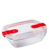 Cook & Heat ildfast form med lokk 23x15x6 cm