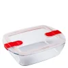 Cook & Heat ildfast form med lokk 28x20x8 cm
