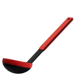 Cook It suppe øse 32 cm svart/rød