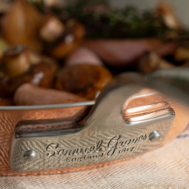 Copper Induction stekepanne 20 cm