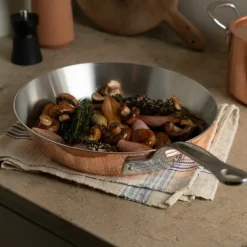 Copper Induction stekepanne 28 cm