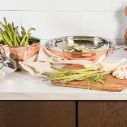 Copper stekepanne 28 cm