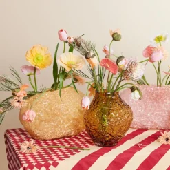 Corallo vase stor 28x45 cm gul