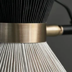 Cord gulvlampe 132 cm svart