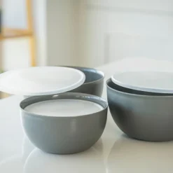 Core bollesett 4 deler m/lokk charcoal grey