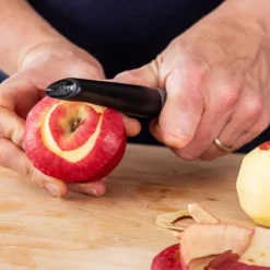 Core soft grip skreller 22 cm charcoal grey