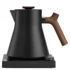 Corvo EKG Pro elektrisk vannkoker 0,9L matt svart/valnøtt