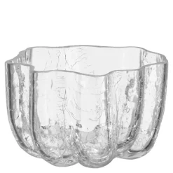 Crackle lyslykt 5,8 cm klar