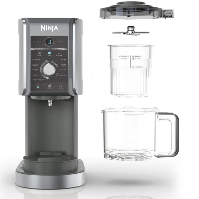 CREAMi deluxe iskremmaskin 10-in-1 2,1L 800W