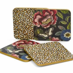 Creatures of Curiosity glassunderlag 4 stk