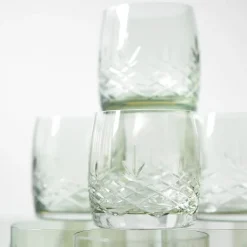 Crispy Aqua vannglass 23 cl 2 stk emerald