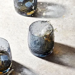 Crispy Aqua vannglass 23 cl 2 stk sapphire