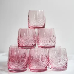 Crispy Aqua vannglass 23 cl 2 stk topaz