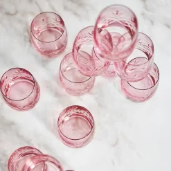 Crispy Aqua vannglass 23 cl 2 stk topaz