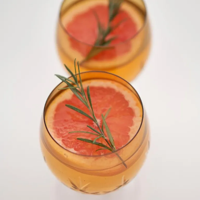 Crispy Eightball glass 55 cl 2 stk citrine