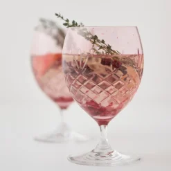 Crispy Eightball glass 55 cl 2 stk topaz