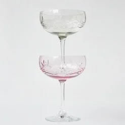 Crispy Gatsby champagneskål 30 cl 2 stk topaz