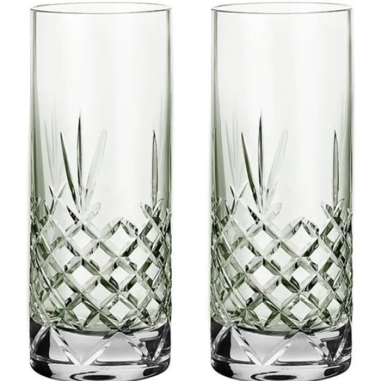 Crispy Highball glass 37 cl 2 stk emerald