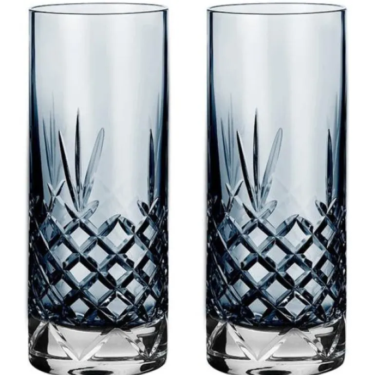 Crispy Highball glass 37 cl 2 stk sapphire