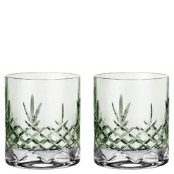 Crispy Lowball glass 38 cl 2 stk emerald