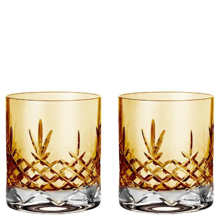 Crispy Lowball glass 38 cl 2 stk citrine
