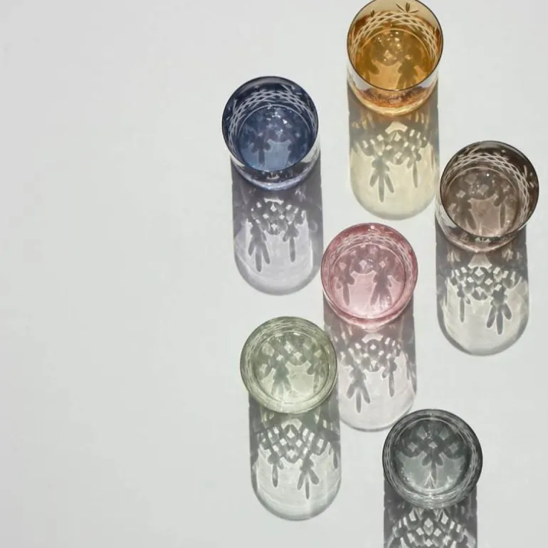 Crispy Lowball glass 38 cl 2 stk citrine