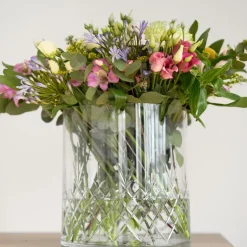 Crispy Mega Love vase 29 cm clear