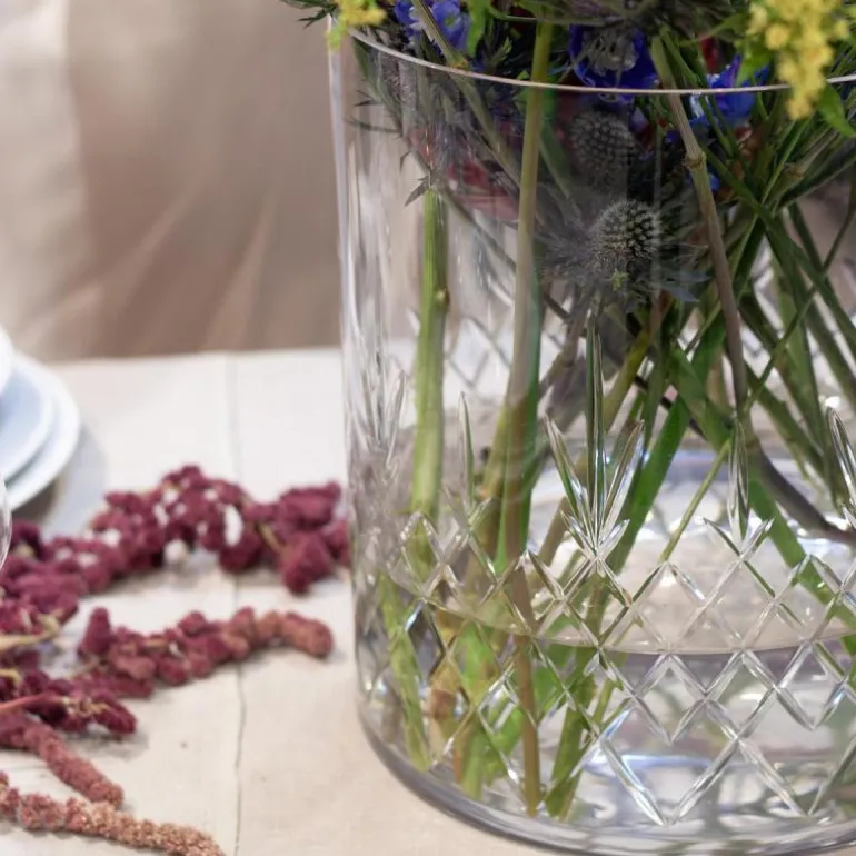 Crispy Mega Love vase 29 cm clear