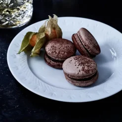 Crispy Porcelain asjett 19 cm hvit