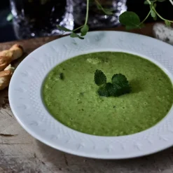 Crispy Porcelain dyp tallerken 22,5 cm hvit