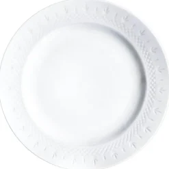 Crispy Porcelain middagstallerken 27 cm hvit