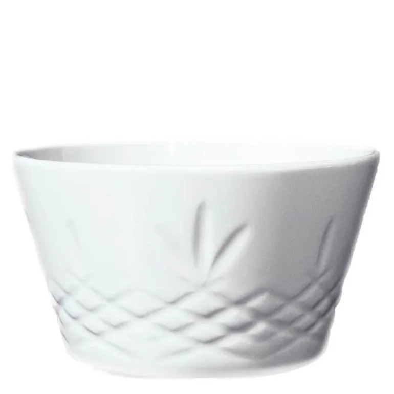 Crispy Porcelain skål 2 48 cl hvit