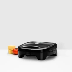 Crispy smørbrødgrill svart