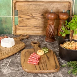 Crude serveringsbrett 37,5x25 cm natur