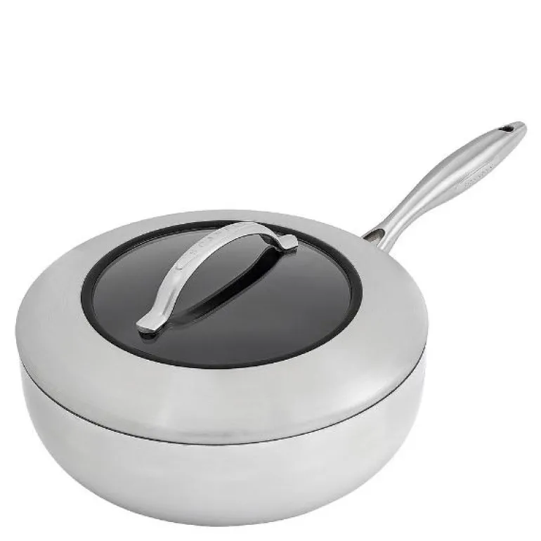 CTX traktørpanne dyp m/lokk 26 cm rustfri