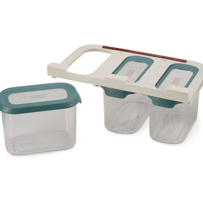 CupboardStore oppbevaringssett klar/blå