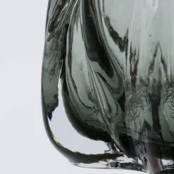 Curva telysestake 15 cm røkt grå