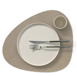 Curve Bull brikke tosidig varmgrå/svart