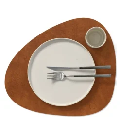 Curve Bull brikke tosidig cognac/svart