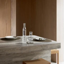 Curve Corduroy spisebrikke 37x44 cm caviar