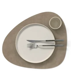 Curve Corduroy spisebrikke 37x44 cm nomad grey