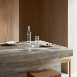 Curve Corduroy spisebrikke 37x44 cm clay brown