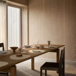 Curve Corduroy spisebrikke 37x44 cm vanilla