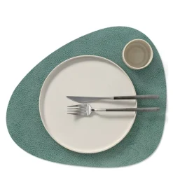 Curve Hippo spisebrikke L 37x44 cm pastellgrønn